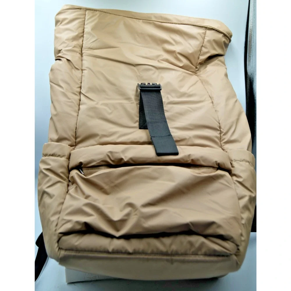 Tan Puffer Backpack Bundle with Embark‎ Lunchbox and 25+ Back to School Items